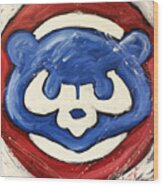 Chicago Cubs Wood Print