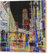 Chicago Loop Wood Print