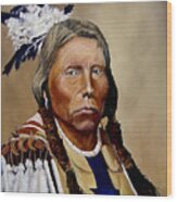 Chief Crazy Horse Wood Print