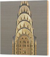 Chrysler Building New York Ny Wood Print