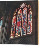 Church Windows Wood Print