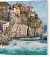 Cinque Terre - Italy Wood Print