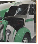 Classic 1957 Divco Dairy Truck Wood Print