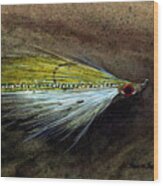 Clouser Minnow Wood Print