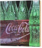 Coca-cola As Art Wood Print