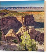 Colorado National Monument Wood Print