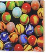 Colorful Marbles 071518 Wood Print