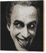 Conrad Veidt As Gwynplaine The Man Who Laughs 1928-2015 Wood Print