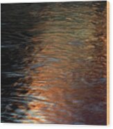 Copper Water Wood Print