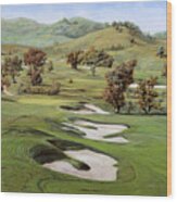 Cordevalle Golf Course Wood Print
