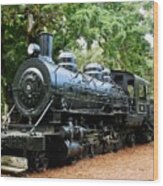 Corvallis Steam Engine Wood Print