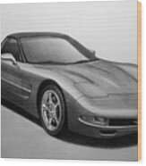 Corvette Wood Print