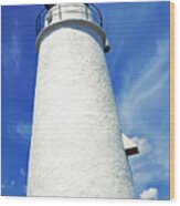 Cove Point Lighthouse Wood Print