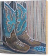 Cowgirl Couture Wood Print