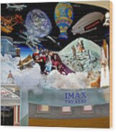 Cradle Of Aviation Museum Imax Theatre Wood Print