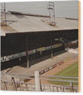 Crystal Palace - Selhurst Park - West Main Stand 2 - 1980s Wood Print