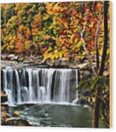 Cumberland Falls Wood Print