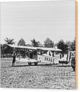 Curtiss Jn-4, Airmail Service Wood Print