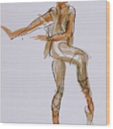 Daphnis Wood Print
