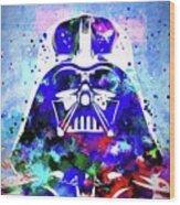 Darth Vader Wood Print