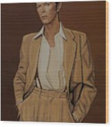 David Bowie Four Ever Wood Print