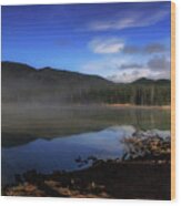 Daybreak At Sparks Lake Wood Print