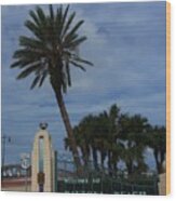 Daytona Beach Causeway Wood Print