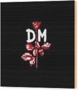 Dm Violator With Dm Logo Wood Print