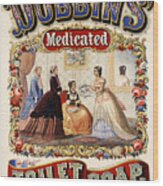 Dobbins Medicated Toilet Soap Wood Print