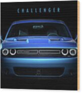 Dodge Challenger Wood Print