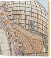 Dome On St. Mark's In Venice Wood Print