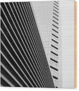 Downtown San Diego Minimalism Wood Print