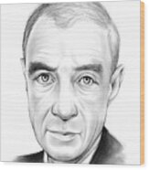 Dr. J. Robert Oppenheimer Wood Print