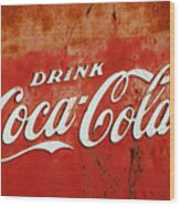 Drink Coca Cola Wood Print