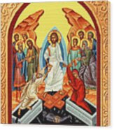 Eastern Orthodox  Resurrection Wood Print