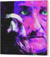 Edgar Allan Poe The Eyes Of The Ravens 20160430 V3 M88 Square Wood Print