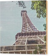 Eiffel Tower, Paris, France Wood Print