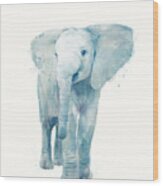 Elephant Wood Print