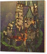 Eltz Castle Wood Print