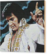 Elvis - How Great Thou Art Wood Print