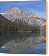 Emerald Lake Wood Print