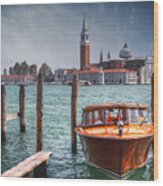 Enchanting Venice Wood Print