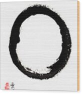 Enso Enlightenment Wood Print
