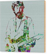 Eric Clapton Wood Print