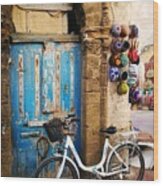 Essaouira Cycling Wood Print