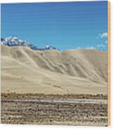 Eureka Dunes - Death Valley Wood Print