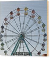 Fairground Ride - Skegness Wood Print