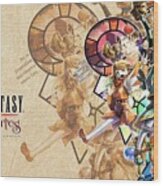 Final Fantasy Crystal Chronicles Wood Print