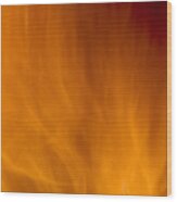 Fire Orange Abstract  Background Wood Print