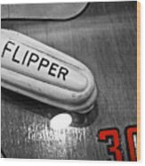 Flipper 30 - Pinball Wood Print